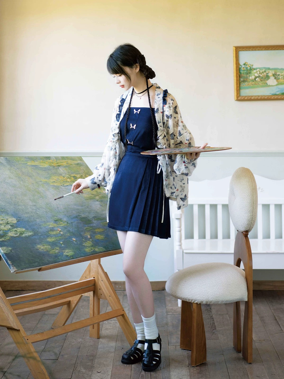 Ming Dynasty x Modern Hanfu: Illustrated Butterfly 蝴蝶图鉴