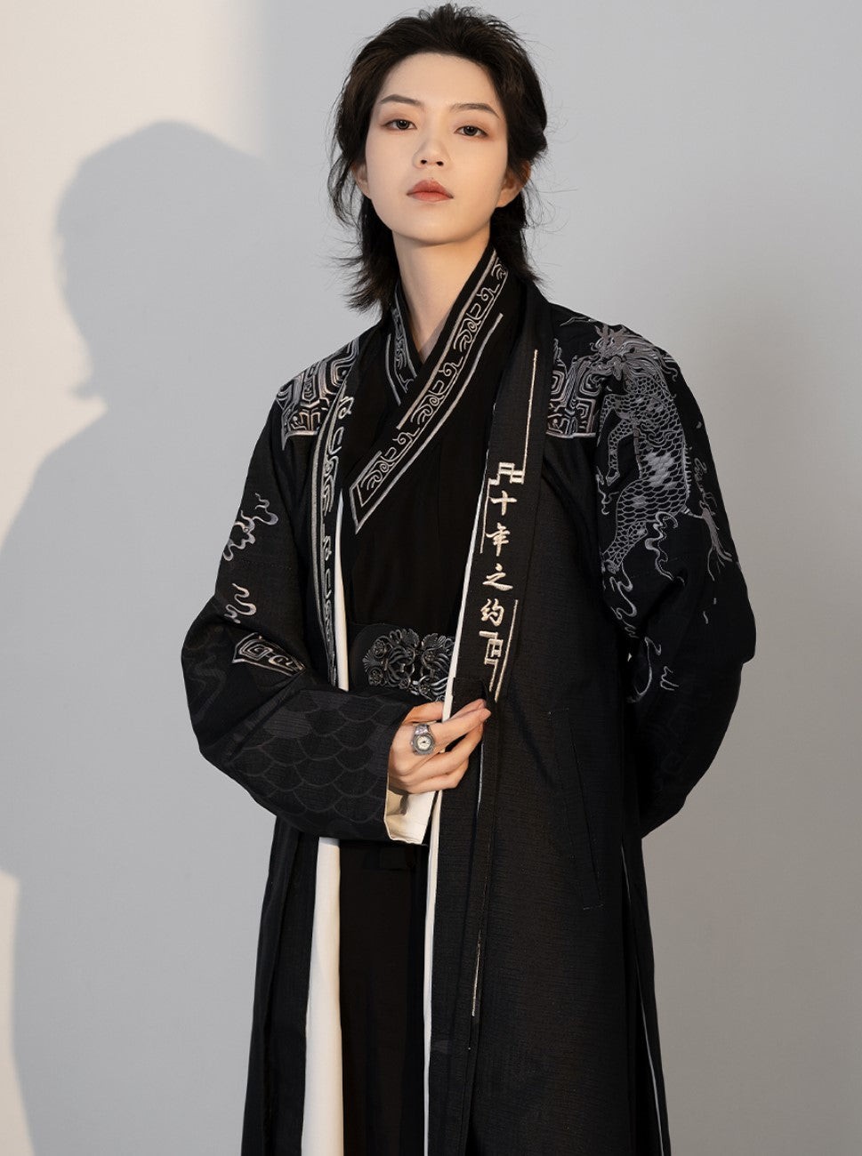 New Chinese Style Swordsman Hanfu Outfit - Zlota (Preorder)