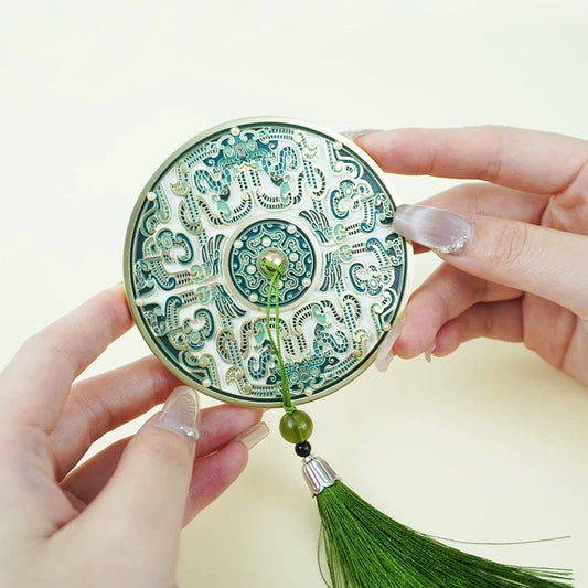 Violet Abyss Pocket Mirror