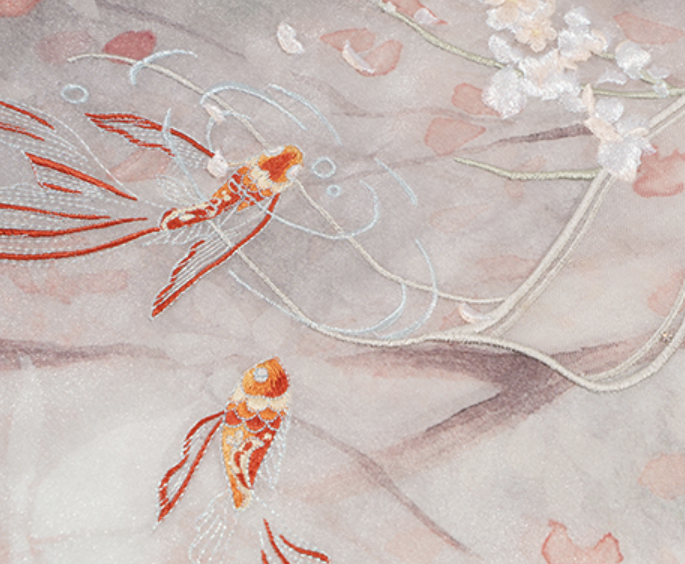 Wei Jin Wuxia Style Qiyao Ruqun - Cloud Pavilion 琼花云归