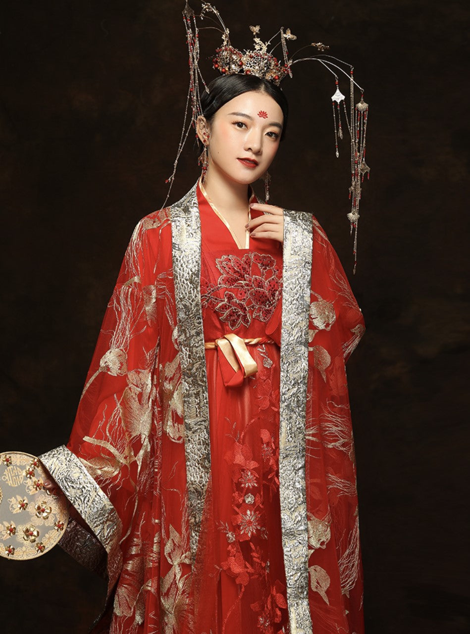 The Modern Tang Dynasty Chinese Wedding Gown, Glory