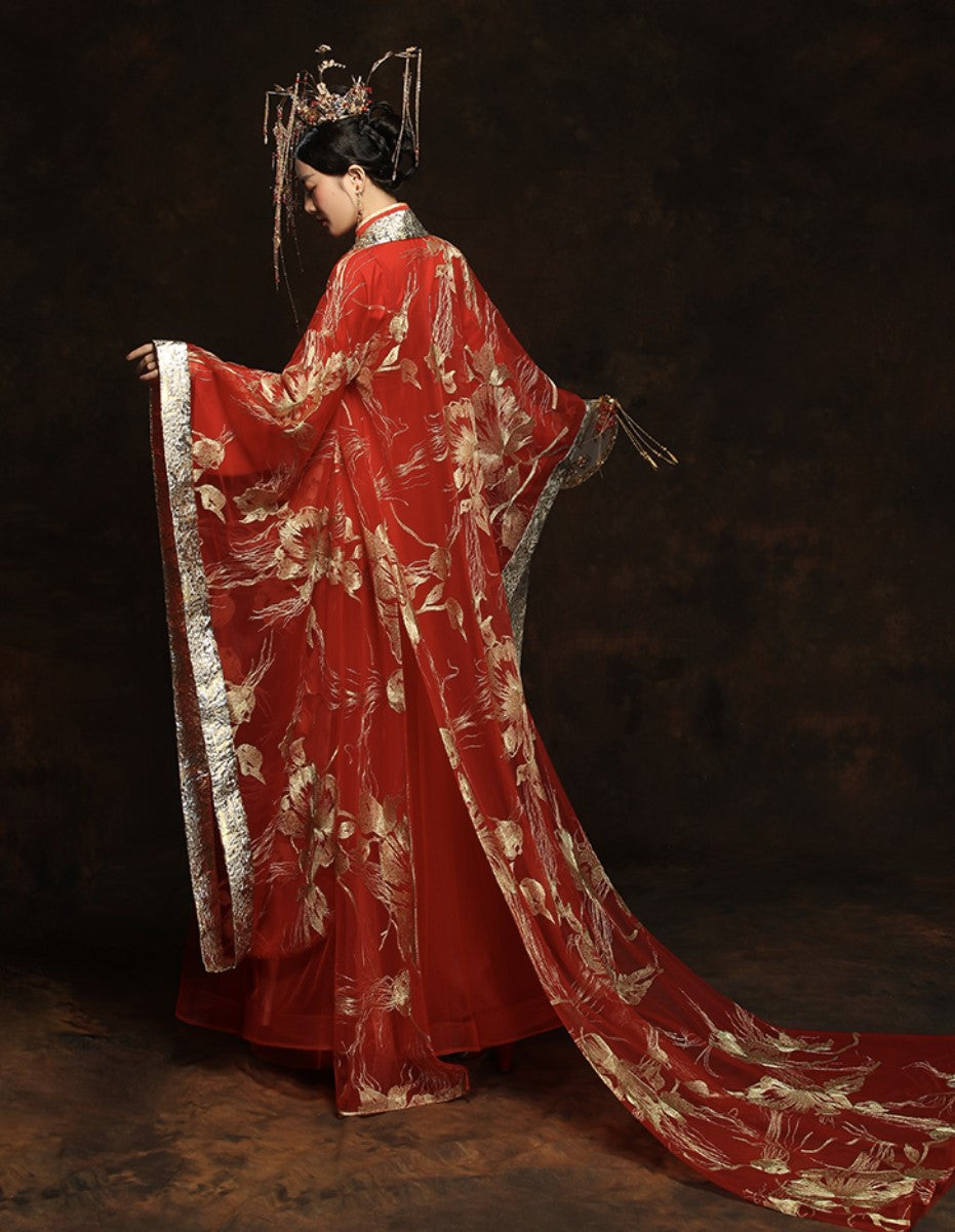 The Modern Tang Dynasty Chinese Wedding Gown, Glory