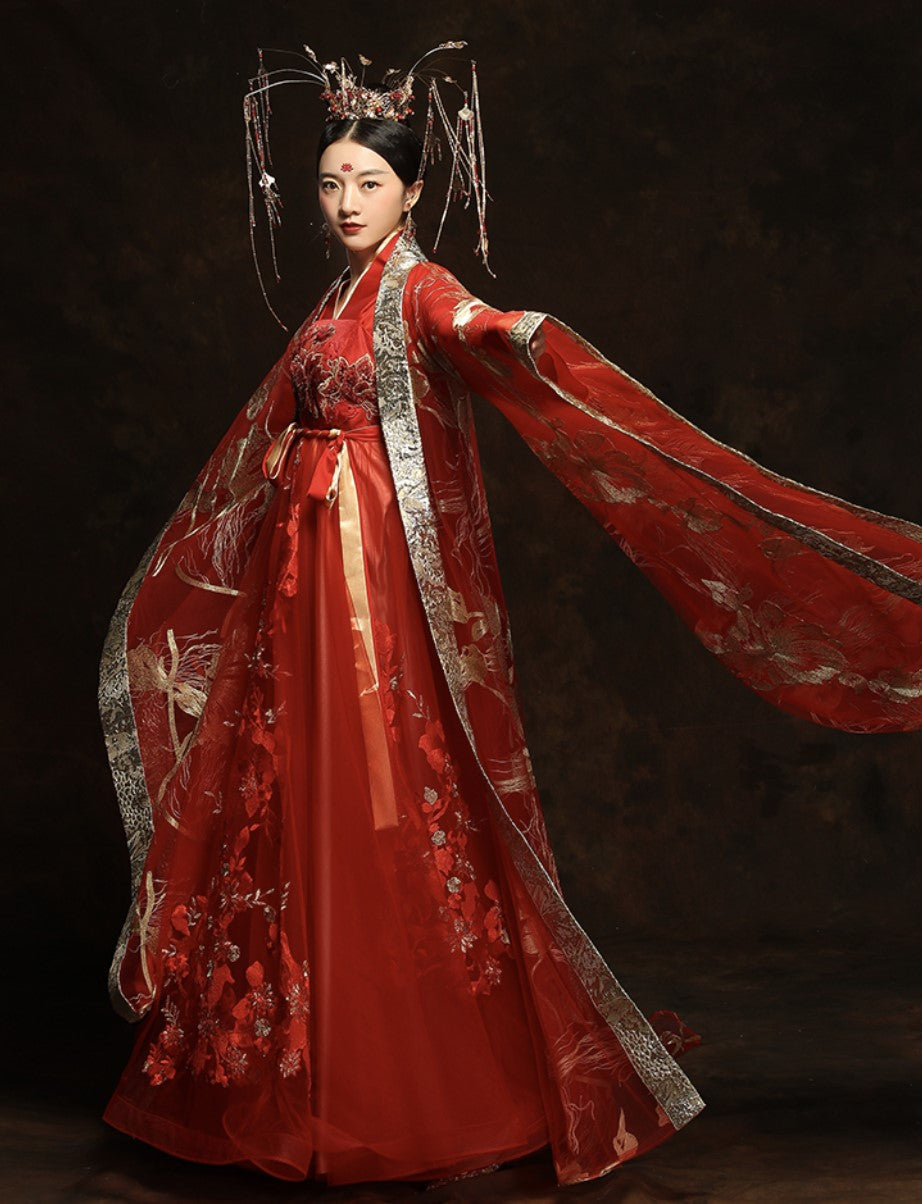 The Modern Tang Dynasty Chinese Wedding Gown, Glory