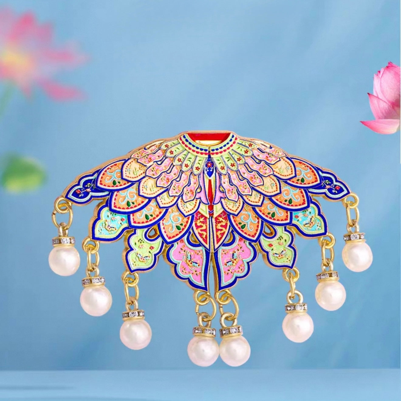 Butterfly Cloud Collar Fridge Magnet