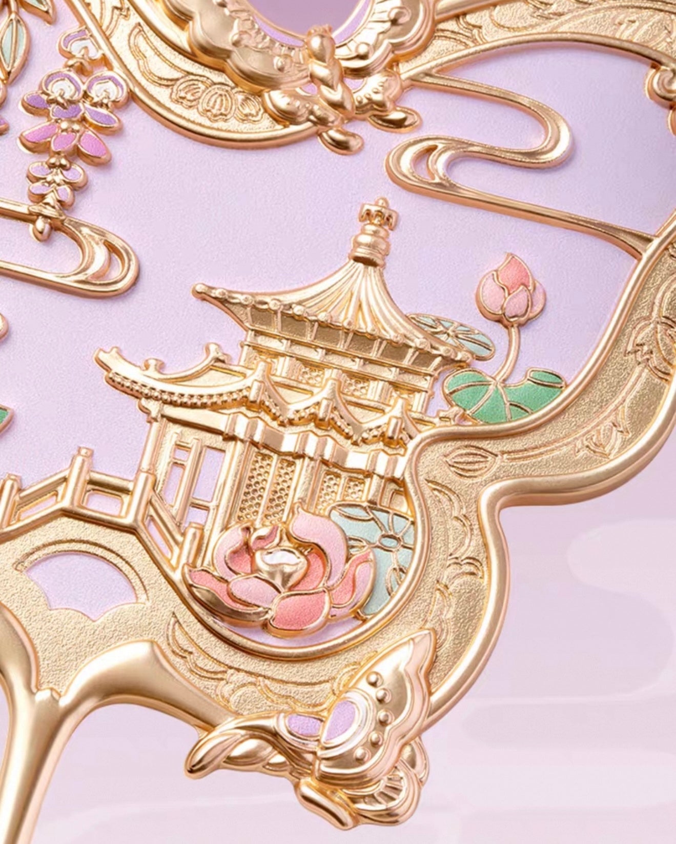 Butterfly Palace Handheld Mirror