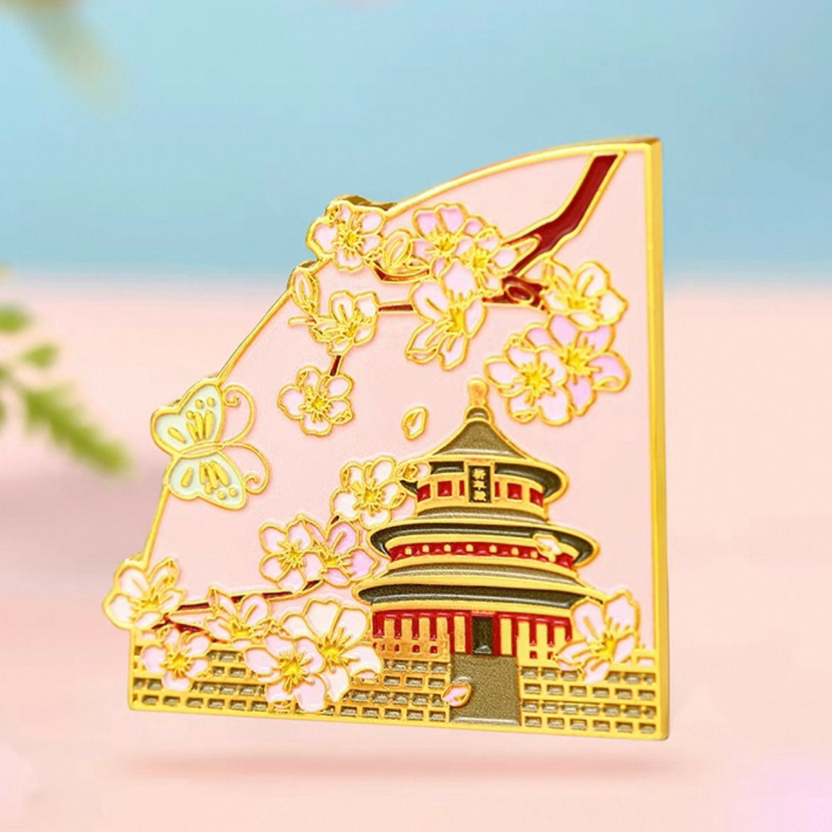 Forbidden City Four Seasons Fridge Magnet
