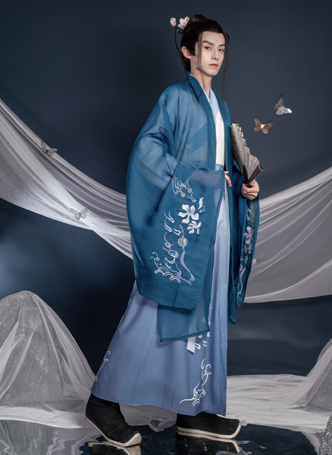 Wei Jin Wuxia Style Qiyao Ruqun - Carefree 醉逍遥
