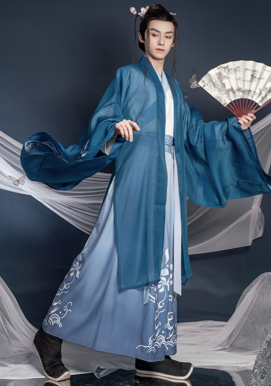 Wei Jin Wuxia Style Qiyao Ruqun - Carefree 醉逍遥