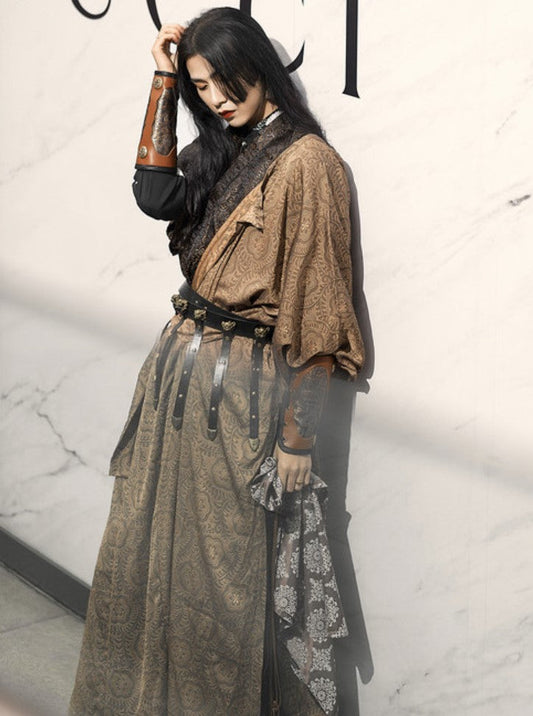 Tang Dynasty Hanfu Robe - River Essence 净川 (Preorder)