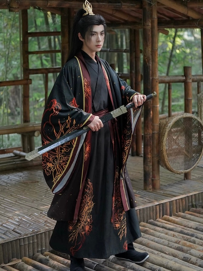 Wei Jin Wuxia Style Qiyao Ruqun - Leon 狮子座