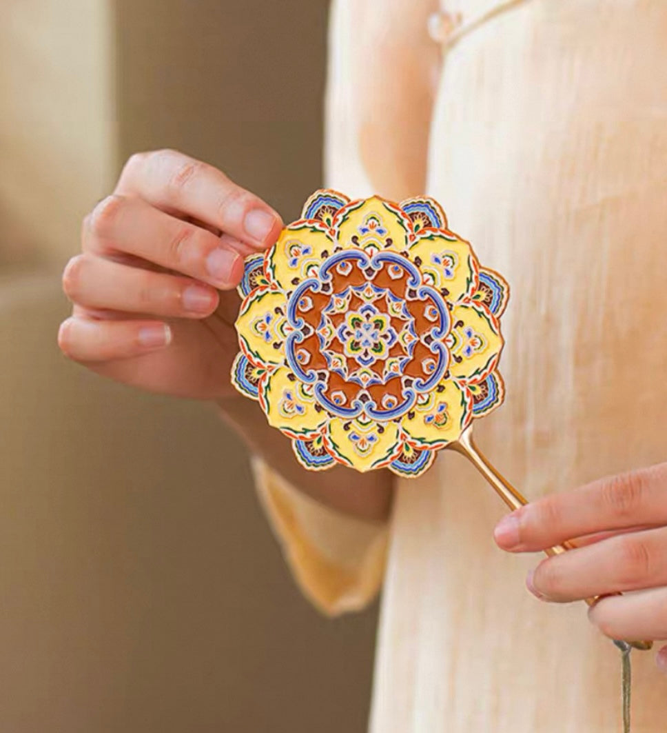 Sunburst Handheld Mirror