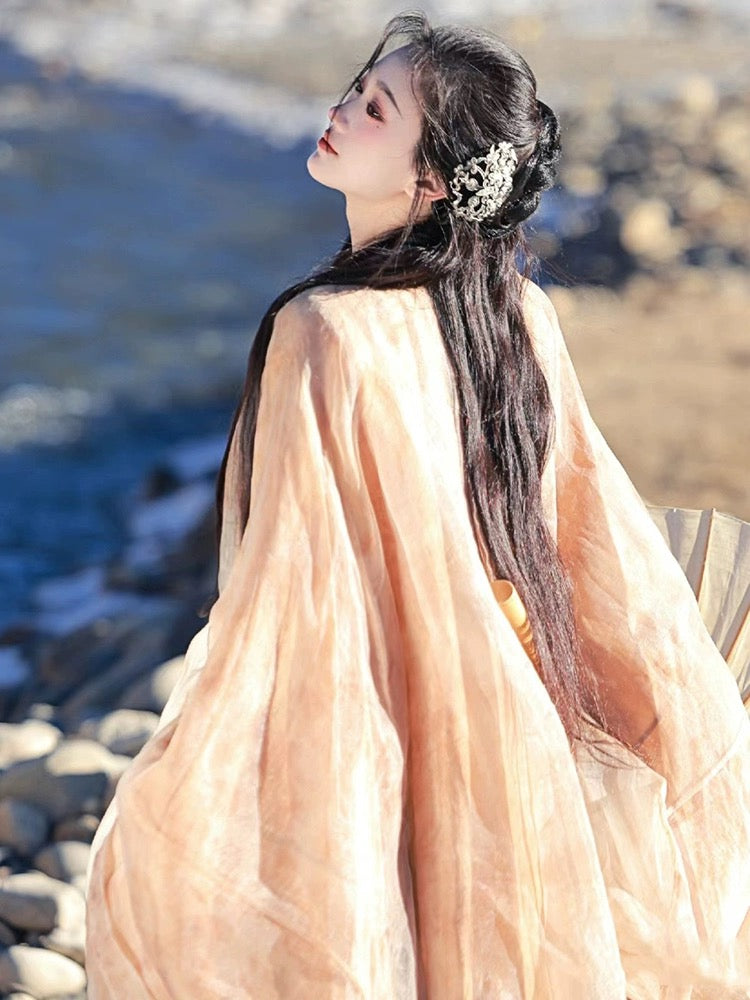 Ten Miles Warring States Hanfu Style Chinese Fantasy Costume
