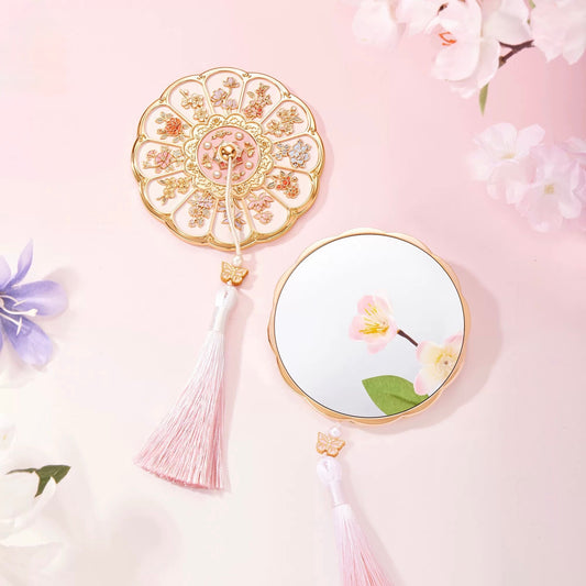 Twelve Goddesses of Flowers Pocket Mirror