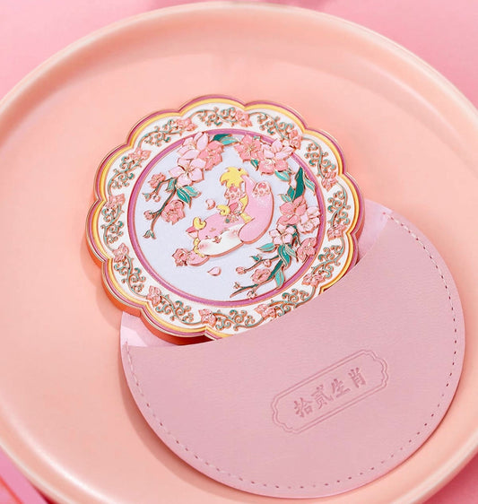 Twelve Zodiac Pocket Mirror