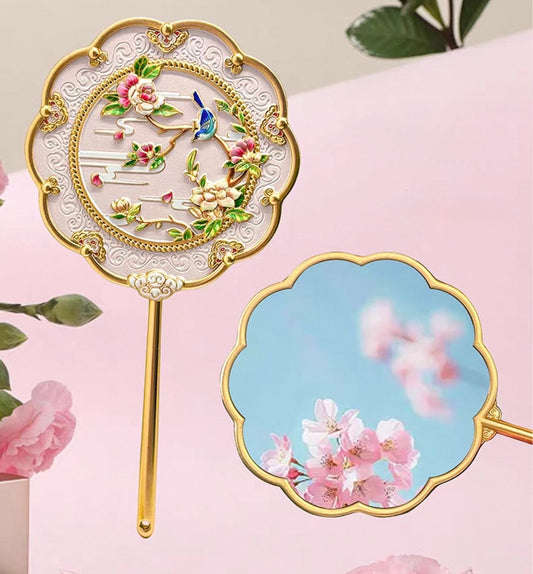 Chirpy Bird Handheld Mirror