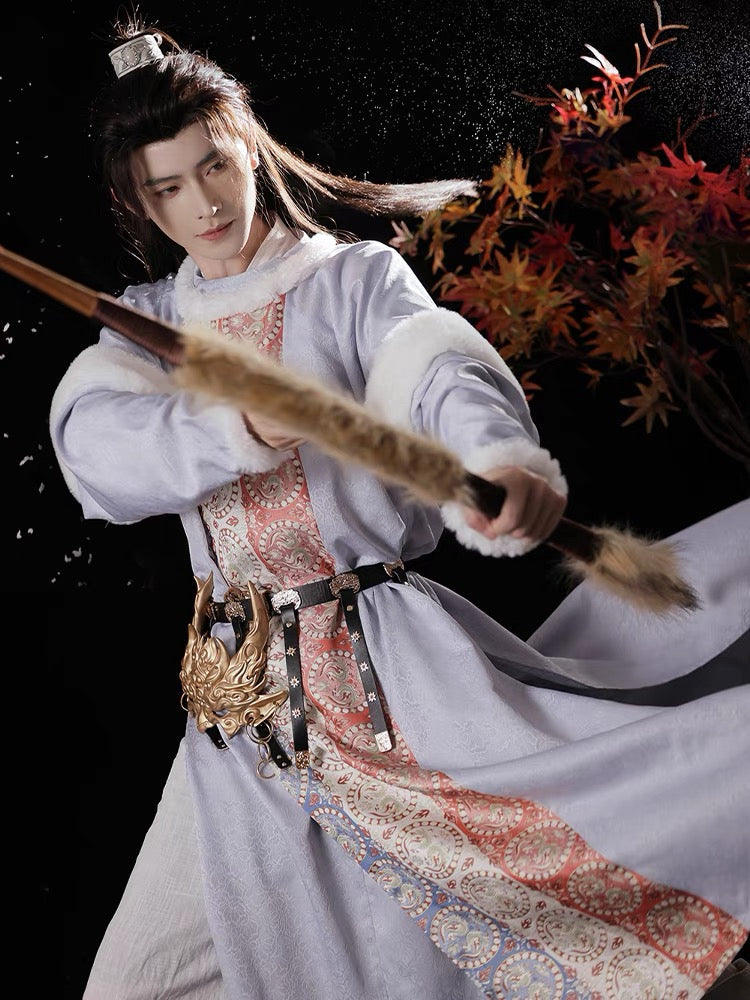 Tang Dynasty Hanfu Outfit - Wintry 快雪