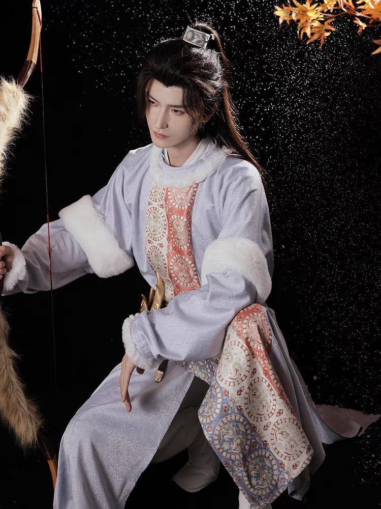 Tang Dynasty Hanfu Outfit - Wintry 快雪