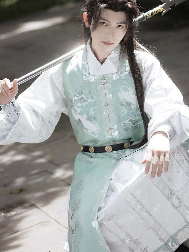 Ming Dynasty Wuxia Style Outfit - Jade Clouds 碧霄