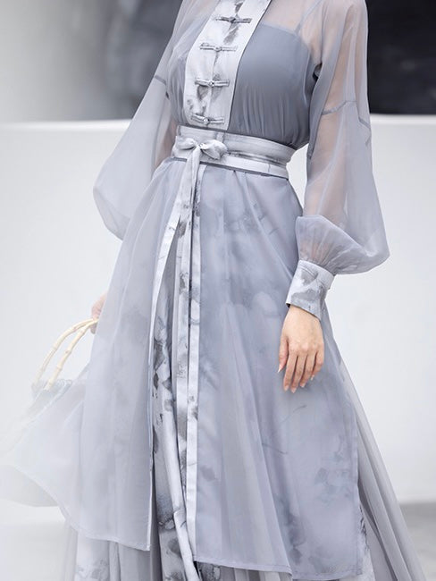 Cheryl Modern Cheongsam Chinese Style Dress