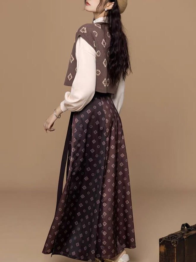 Zoe Modern Hanfu Tang Style Matching Set