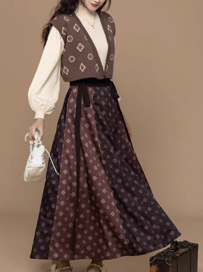Zoe Modern Hanfu Tang Style Matching Set