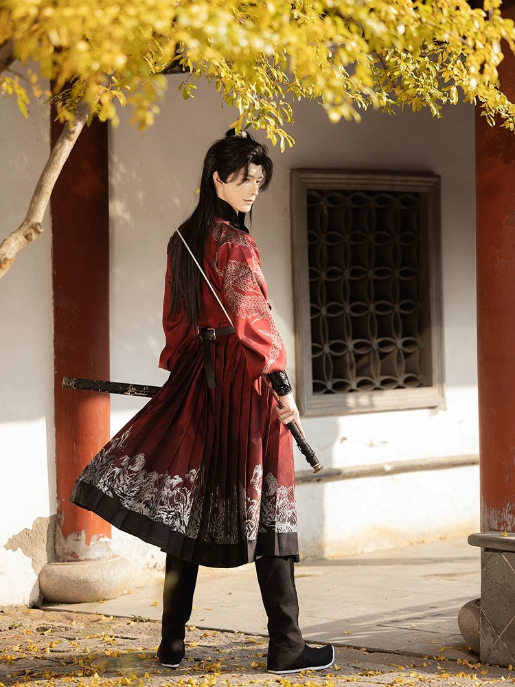 Ming Dynasty Tie Li Robe - Chivalrous Swordsman 侠客