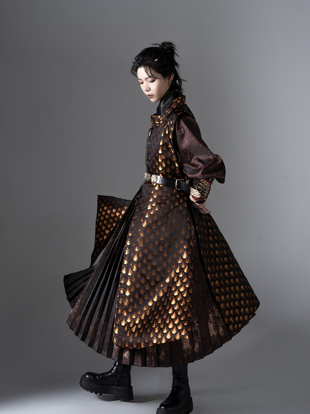 Ming Dynasty Tie Li Robe - Squirrel 松鼠 (Preorder)