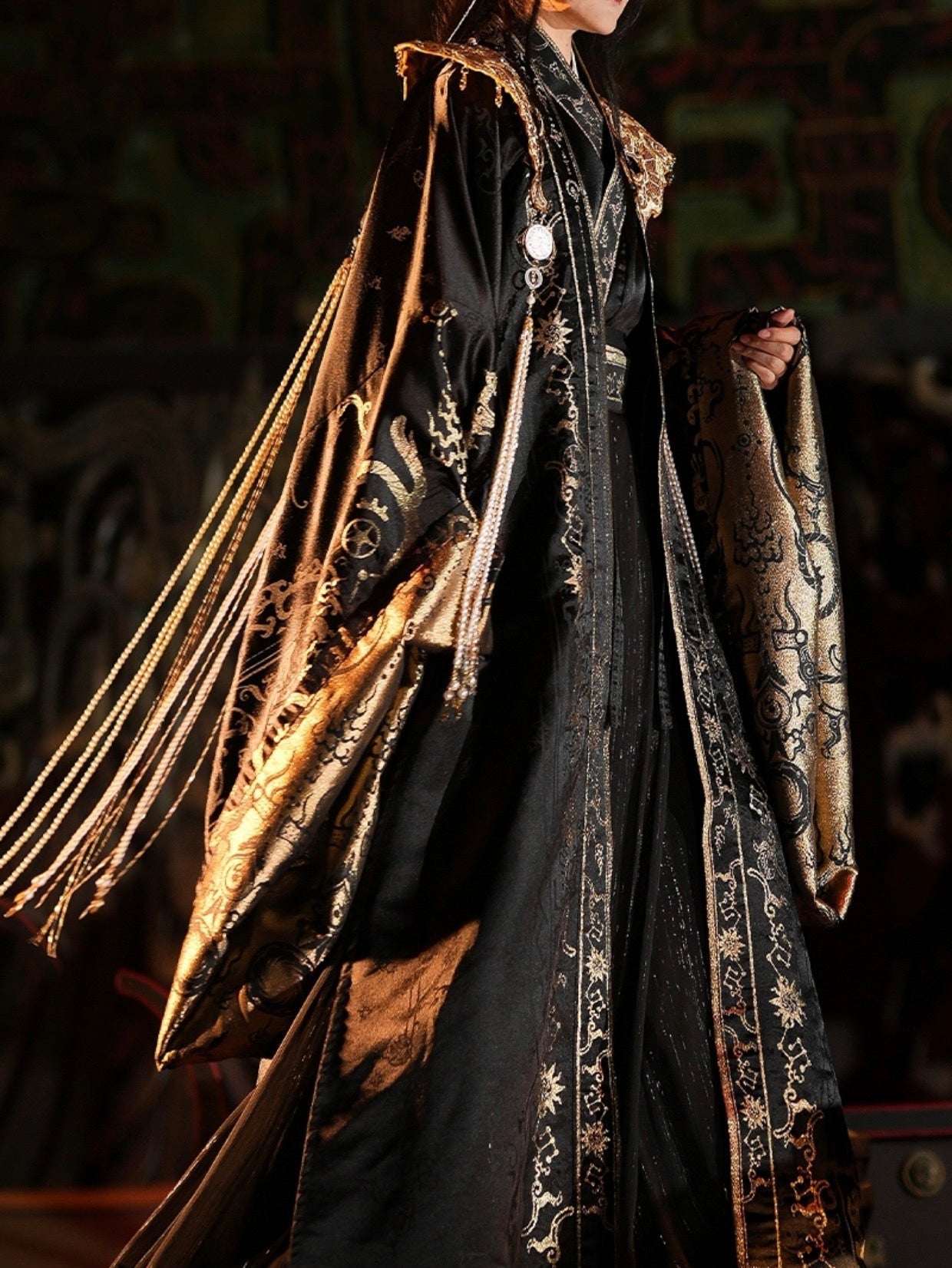 Fantasy Xianxia Hanfu Costume - Star Priest 三星堆大祭司 (Preorder)