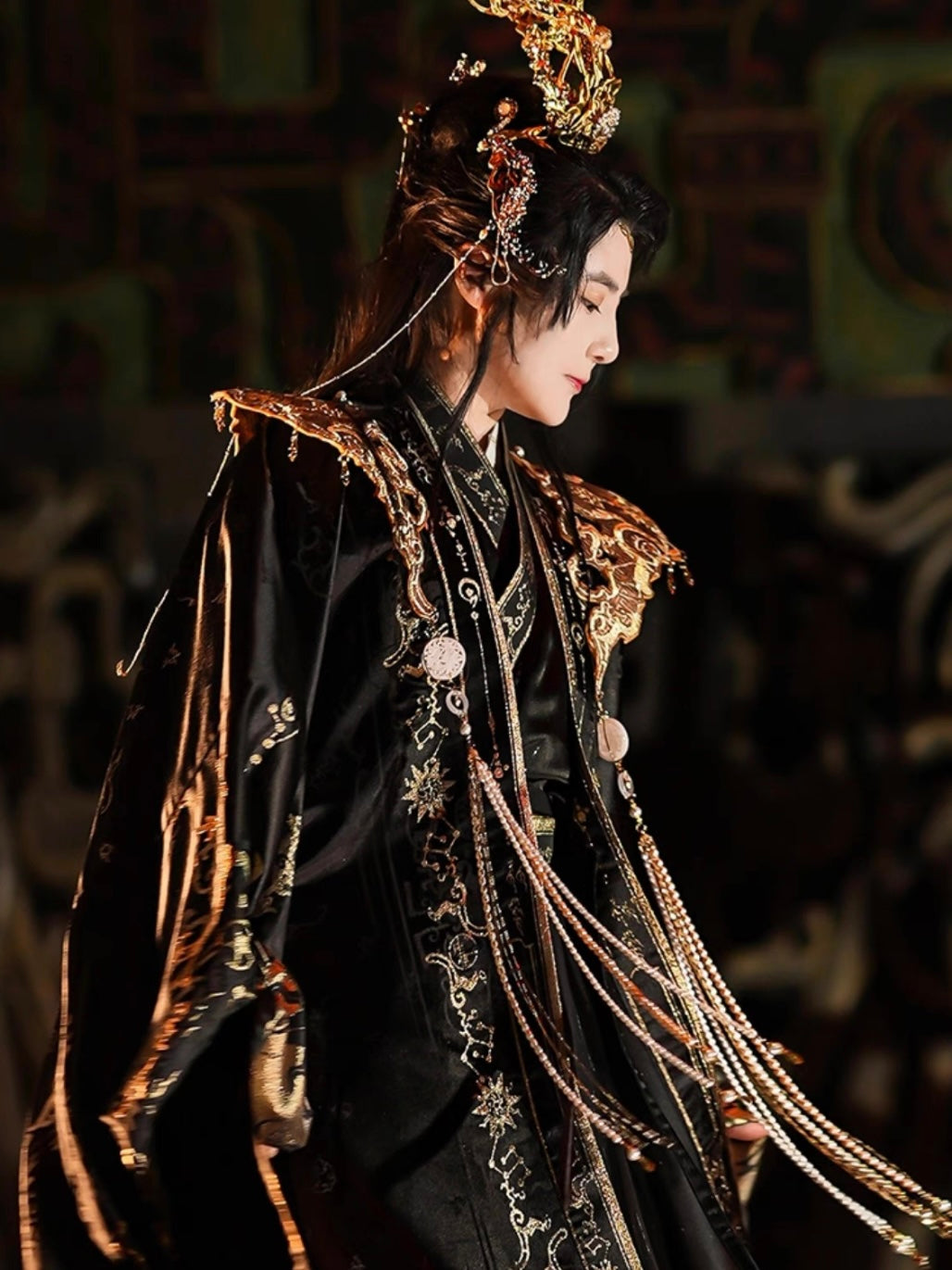Fantasy Xianxia Hanfu Costume - Star Priest 三星堆大祭司 (Preorder)