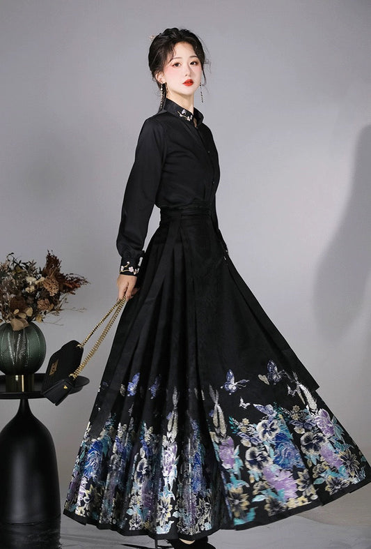 Ming Dynasty Modern Hanfu, Mamianqun, Mystix