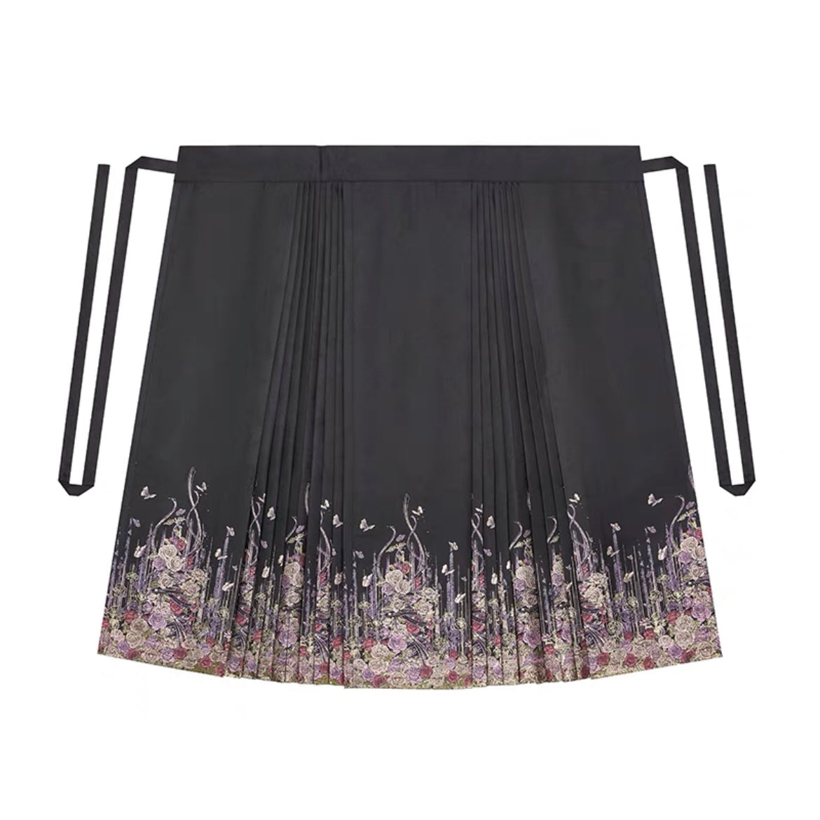 Ming Dynasty Modern Hanfu, Mamianqun, Rose Garden
