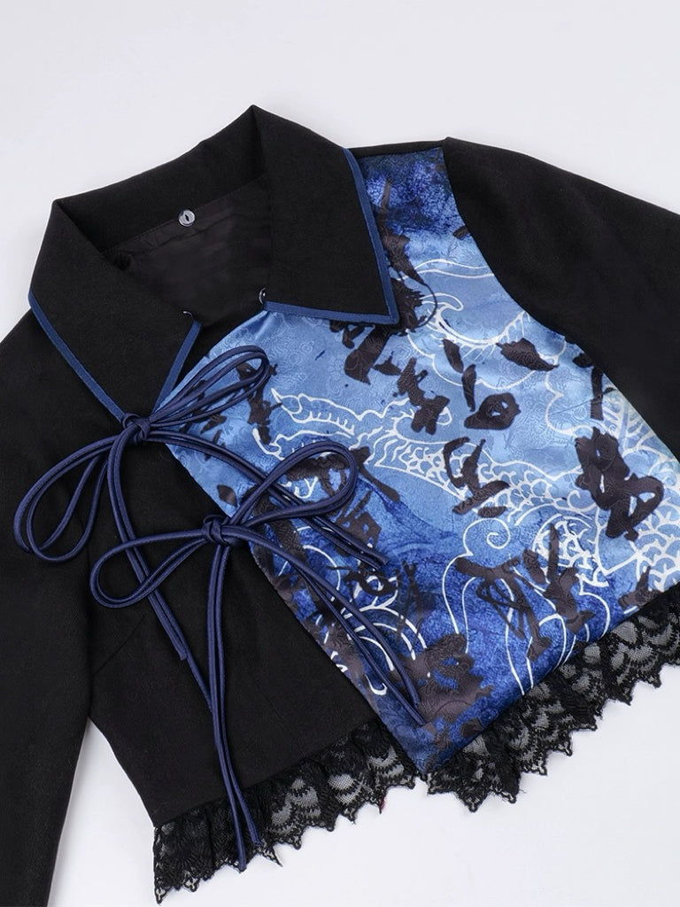 Casual Qi Lolita Chinese Style Dress, Delphine