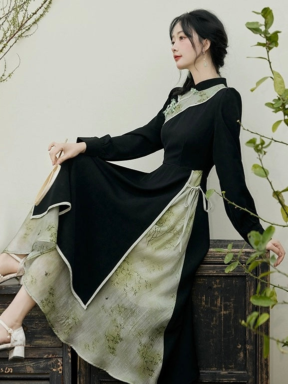 Layla Modern Cheongsam Style Dress