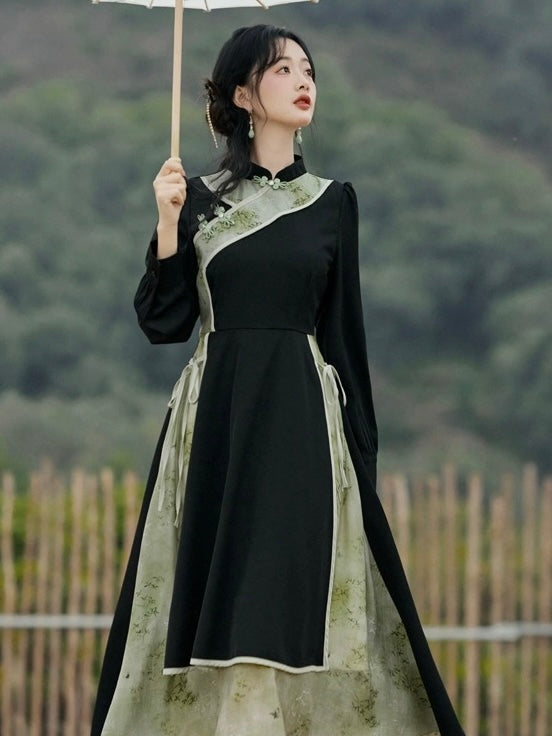 Layla Modern Cheongsam Style Dress