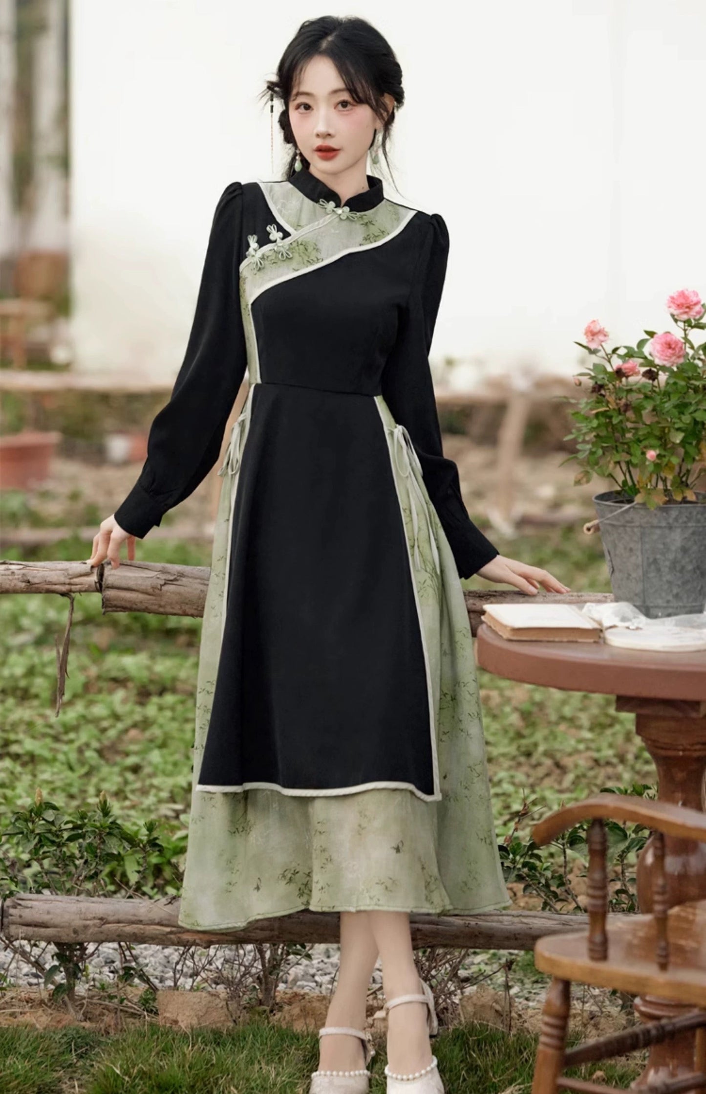 Layla Modern Cheongsam Style Dress