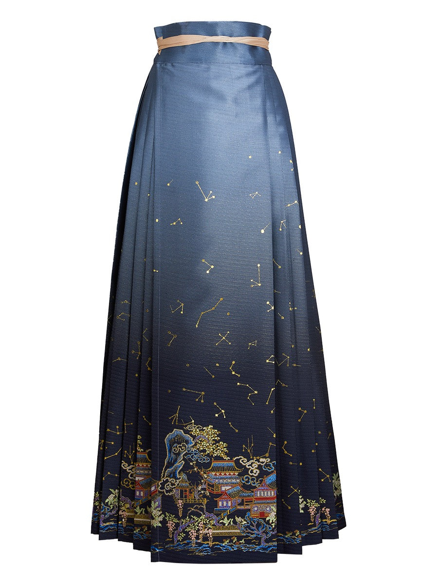 Ming Dynasty Modern Hanfu, Mamianqun, Starlight (Preorder)