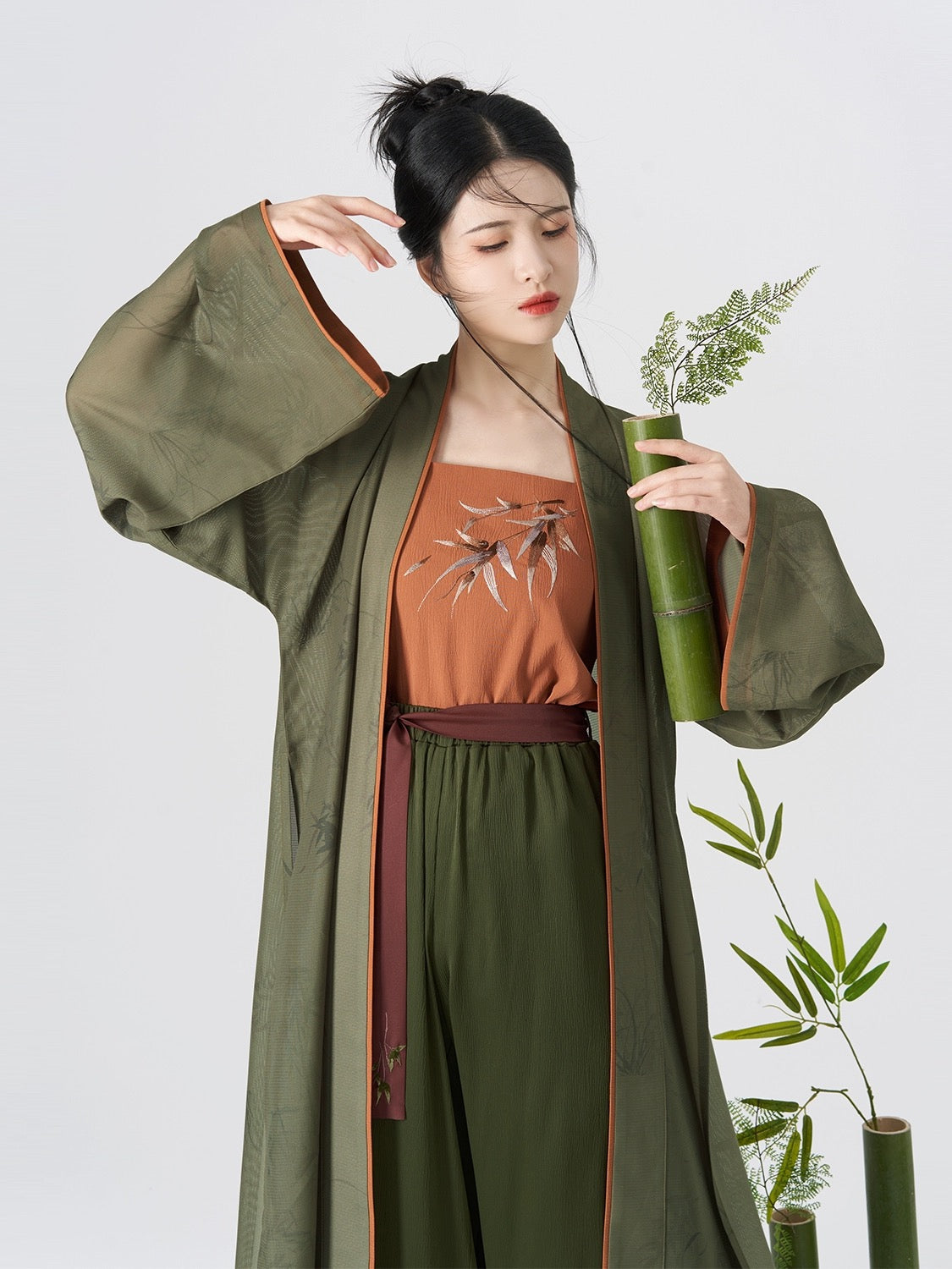 Hazel Modern Song Style Pants Matching Set