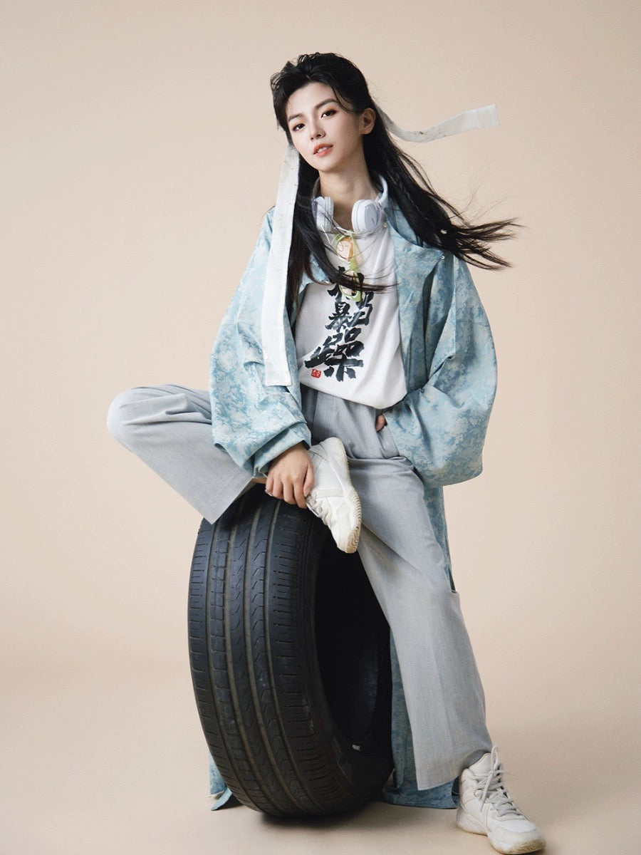 Tang Dynasty Hanfu Robe - Unsugared 不甜