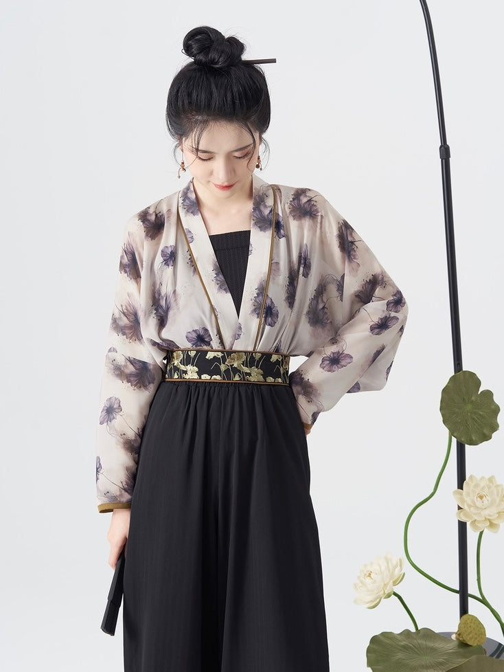 Libra Modern Song Style Pants Matching Set