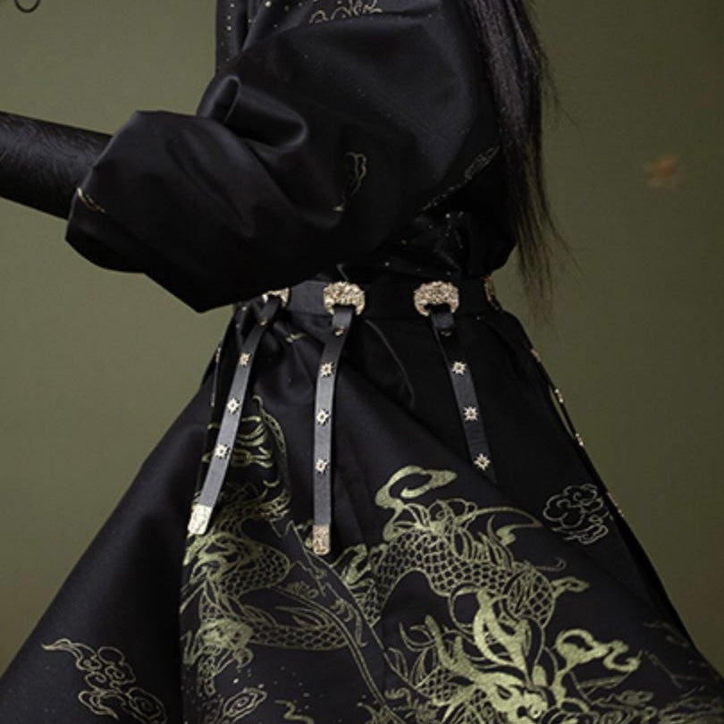 Crimson Assassin - Leather Waist Belt