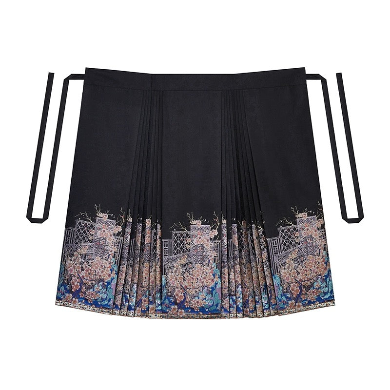 Rowan Ming Style Mamian Skirt Hanfu