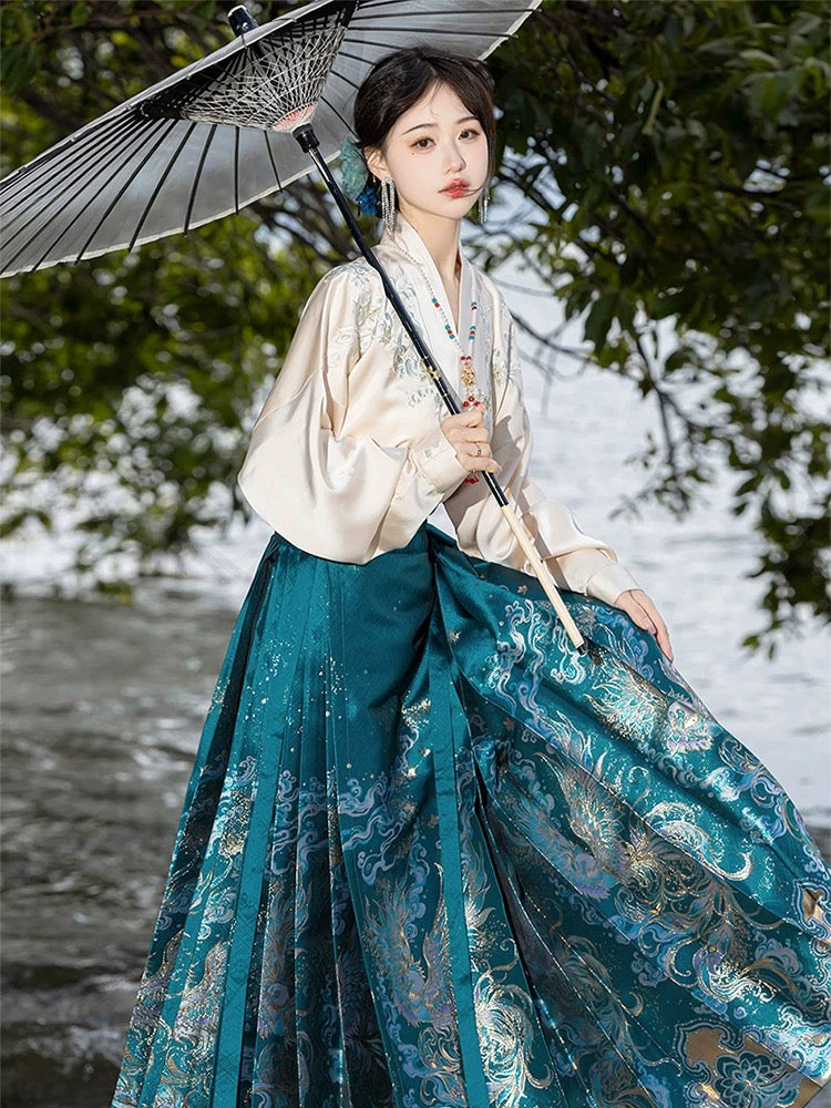 Thalassa Ming Style Mamian Skirt Hanfu