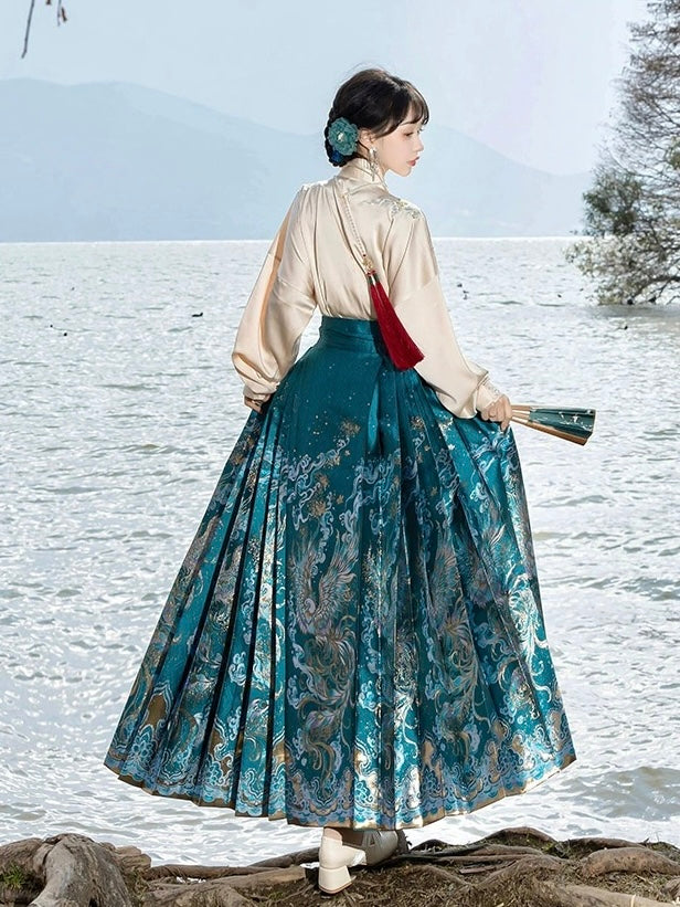 Thalassa Ming Style Mamian Skirt Hanfu