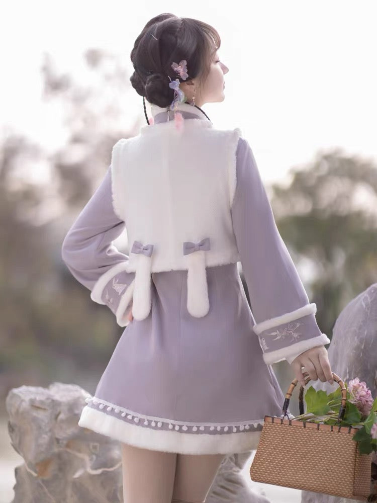 Qi Lolita Cheongsam Inspired, Furry Bunny