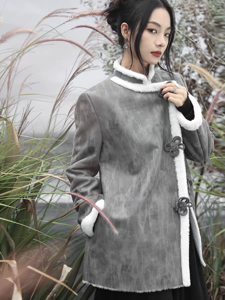 Tamsin Modern Hanfu Cheongsam Style Coat