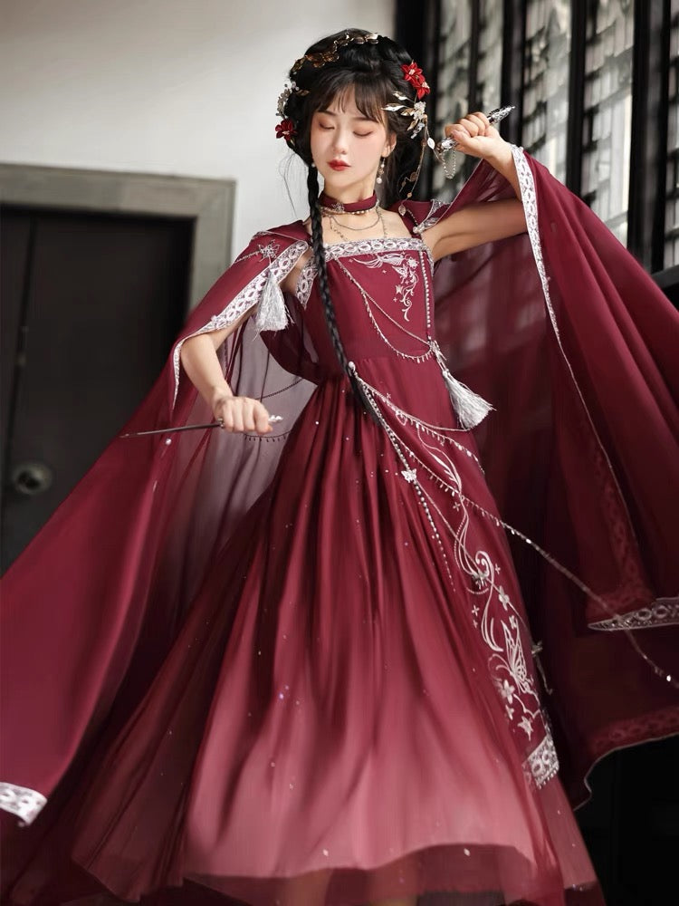 Qi Lolita Dunhuang Flying Fairy Style Costume, Bloodlust