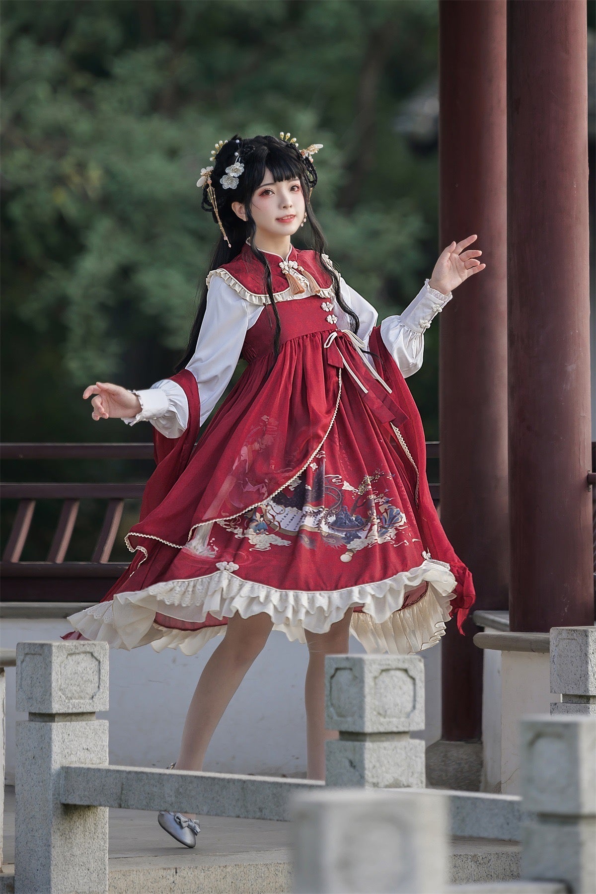 Qi Lolita Tang Dynasty Hanfu, Dragon Princess