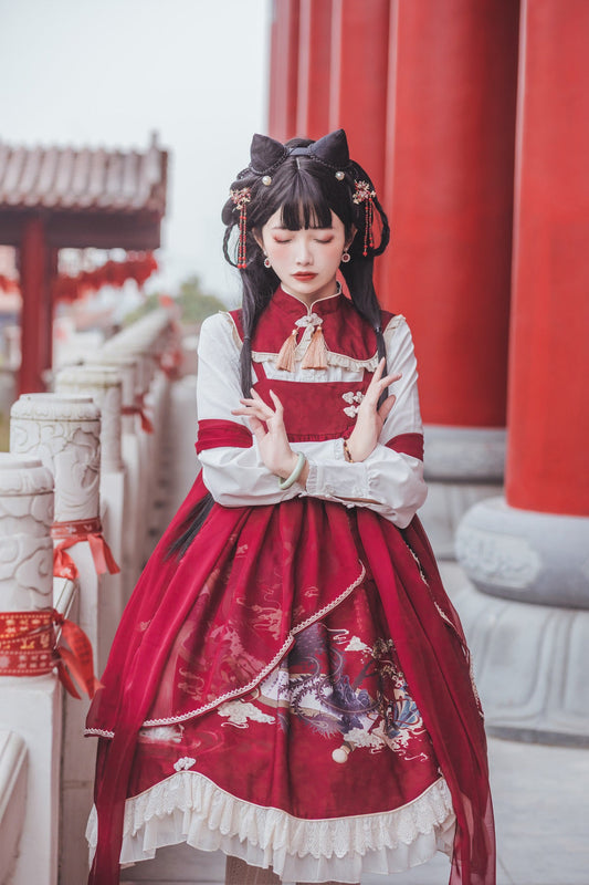 Qi Lolita Tang Dynasty Hanfu, Dragon Princess