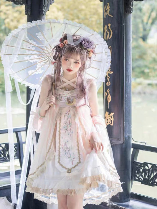 Qi Lolita Tang Dynasty Hanfu, Flower Princess