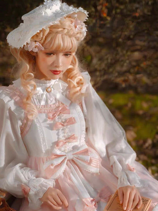 Qi Lolita Ming Dynasty Hanfu, Ribbons and Bows